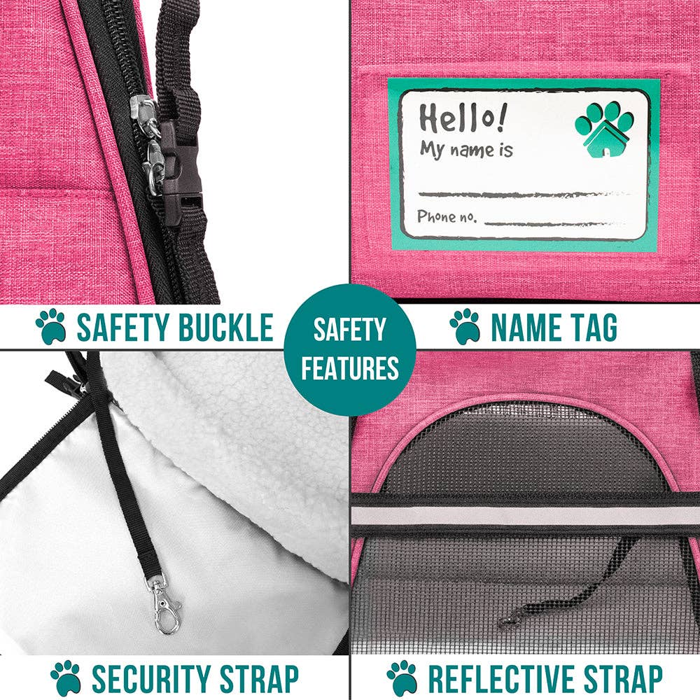 PetAmi - Wholesale Pet Carrier - Cat/Dog - Heather Tote Bag Pet Carrier21