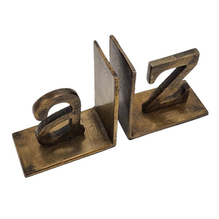 ADC Eindhoven – Engroshandel Bogstøtte – Bogstøtte - A-Z - Antik Messing Skinnende