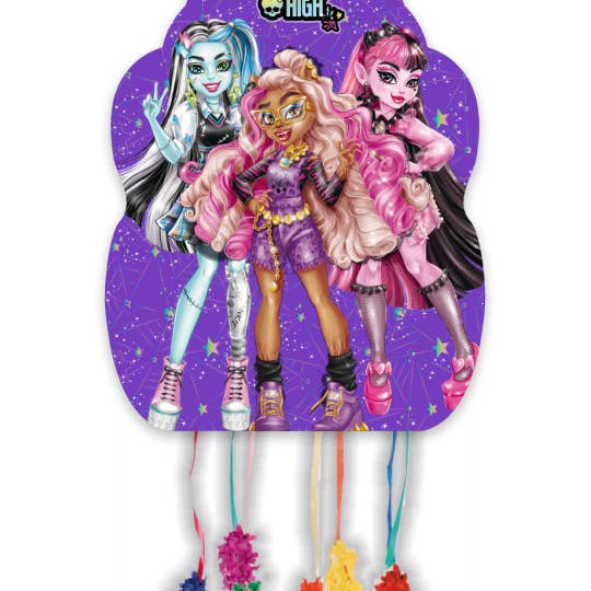 Fiestora - Wholesale Party Favor - Medium Monster High Piñata 33 x 46 cm