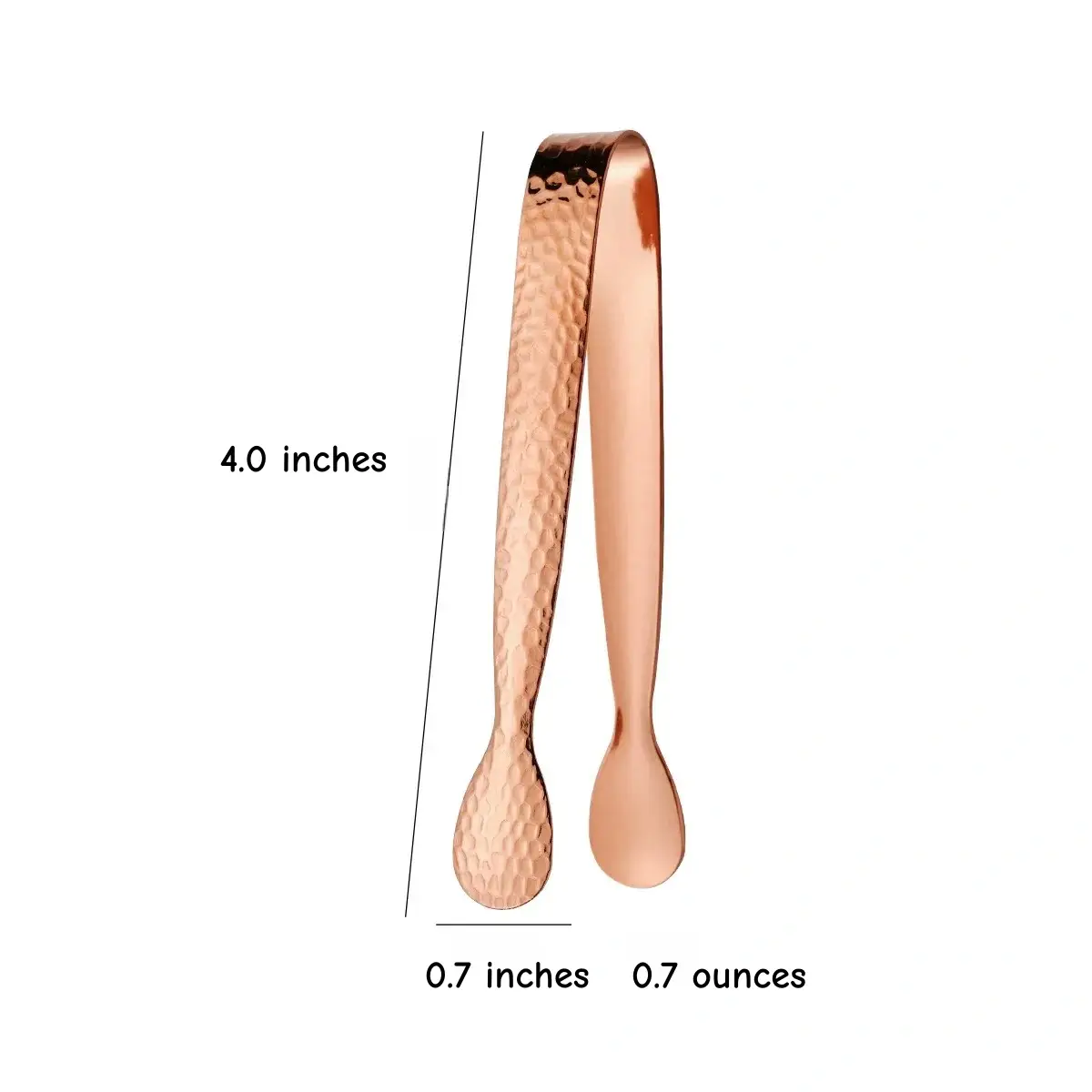 Otterware - Vendita all'ingrosso Pinze da cucina - Pinze multifunzione per zucchero/antipasti di design (finitura metallica)4