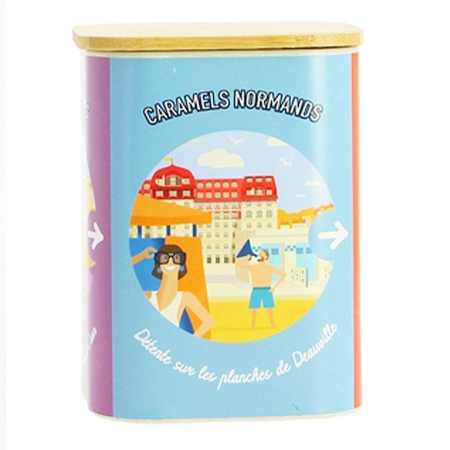 Produits-Normandie - Wholesale Caramel - Caramels, assortments, 4-sided metal boxes, Balades Normande2