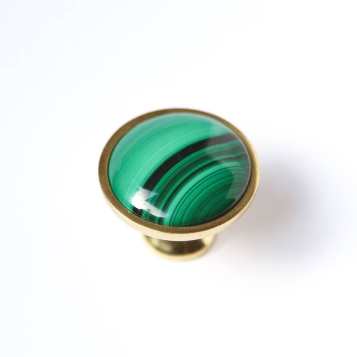 Stephen D. Evans - Wholesale Knob/Pull - Malachite Cabinet, Dresser, and Drawer Knobs and Pulls3