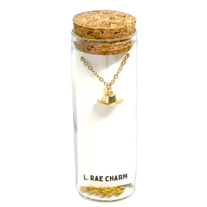 Cowboy Hat Necklace for wholesale by L Rae Charm