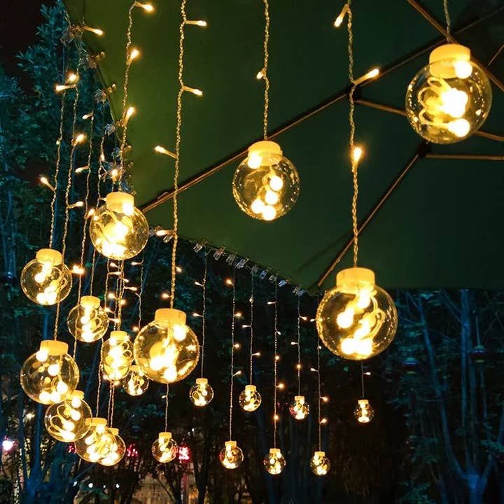 BRECK + FOX - Wholesale String Lights - Solar Pendant String Lights