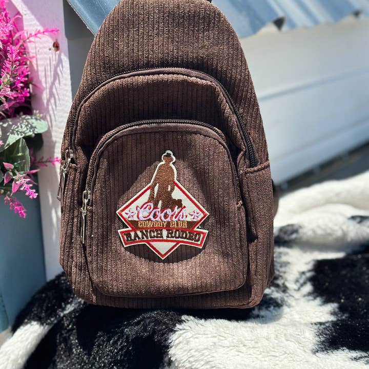 Hill + Hyde&Co - Wholesale Crossbody Bag - Women's - Corduroy Sling Bag5