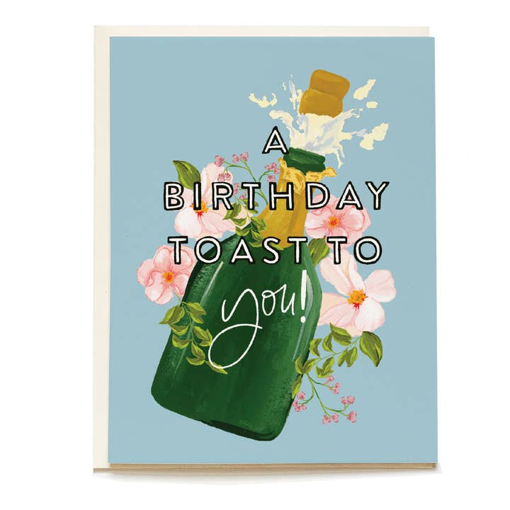 Biglietto di auguri per brindisi di compleanno per la vendita all'ingrosso da parte di Pen + Pillar