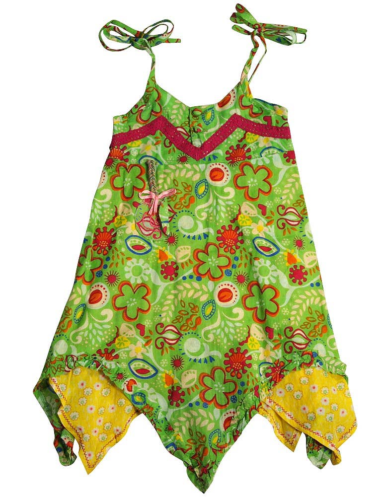 Eastern Off Price - Wholesale Dress - Kids - Mish Mish Little Girls Sizes 2-7 - 100% Cotton - Sleeveless Tank Sundress, 335214