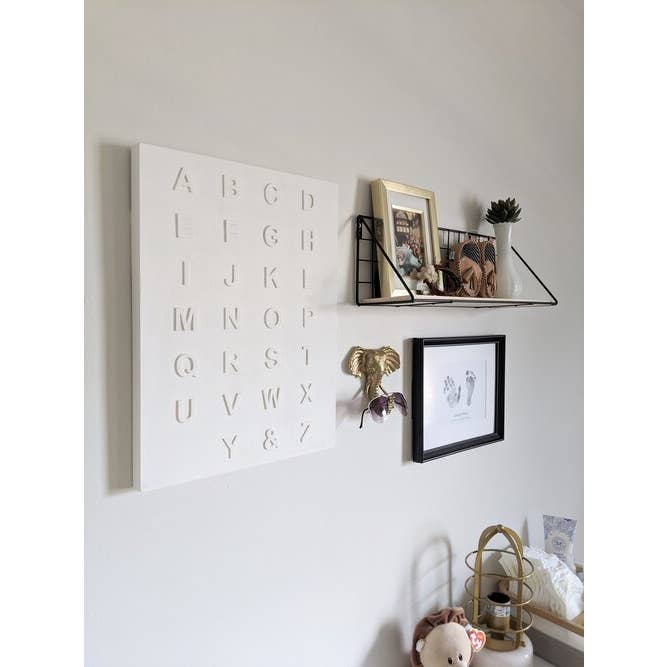 Aces and O's - Wholesale Wall Decor - Kids & Baby - Alphabet Wood Board2