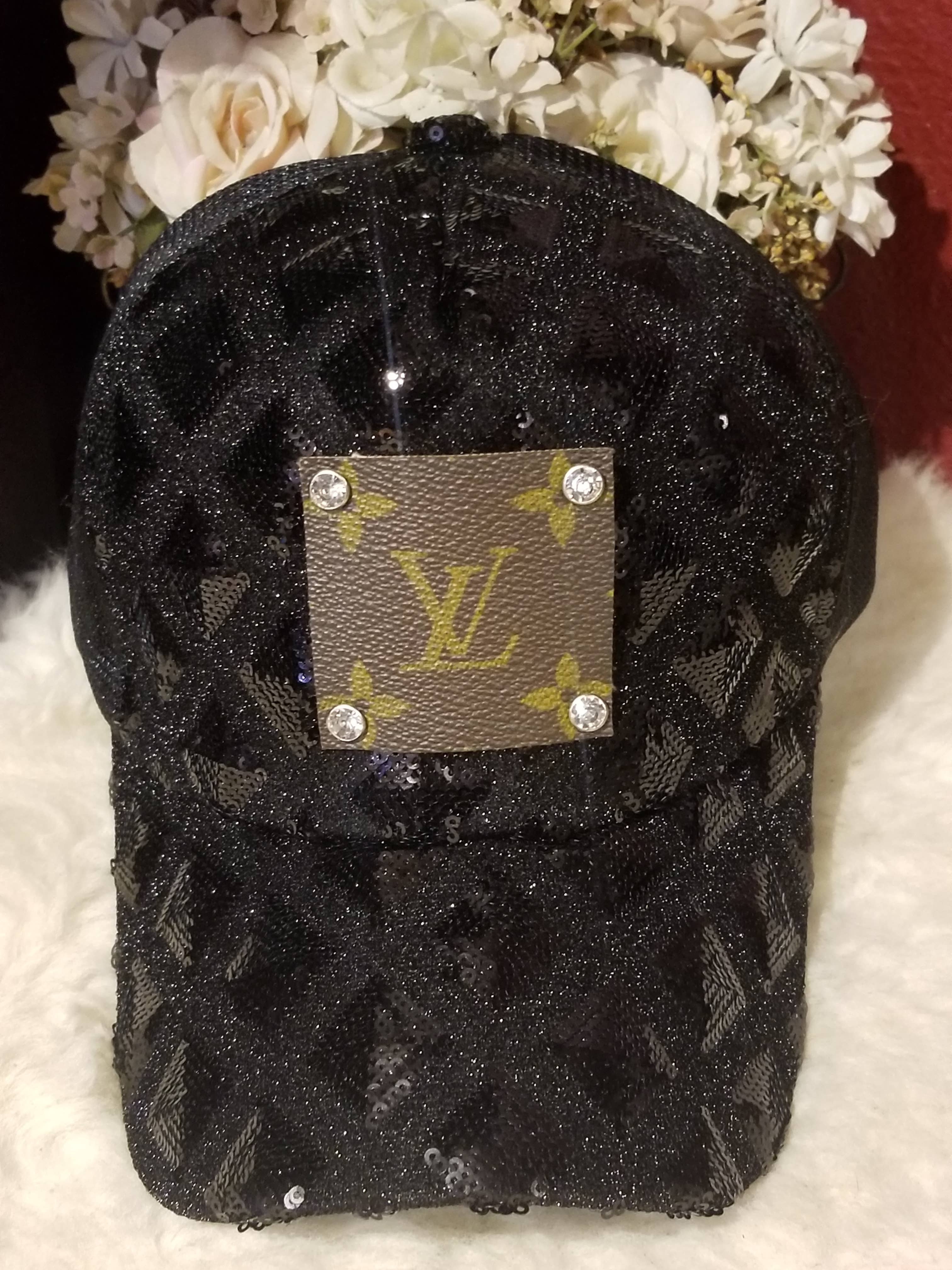 Upcycled Always & Forever accessories - Wholesale Baseball Cap - Women's - Upcycled LV geometric sequence cap0