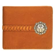 Genuine Leather Spiritual Collection Men's Wallet for wholesale by GST Designz, LLC