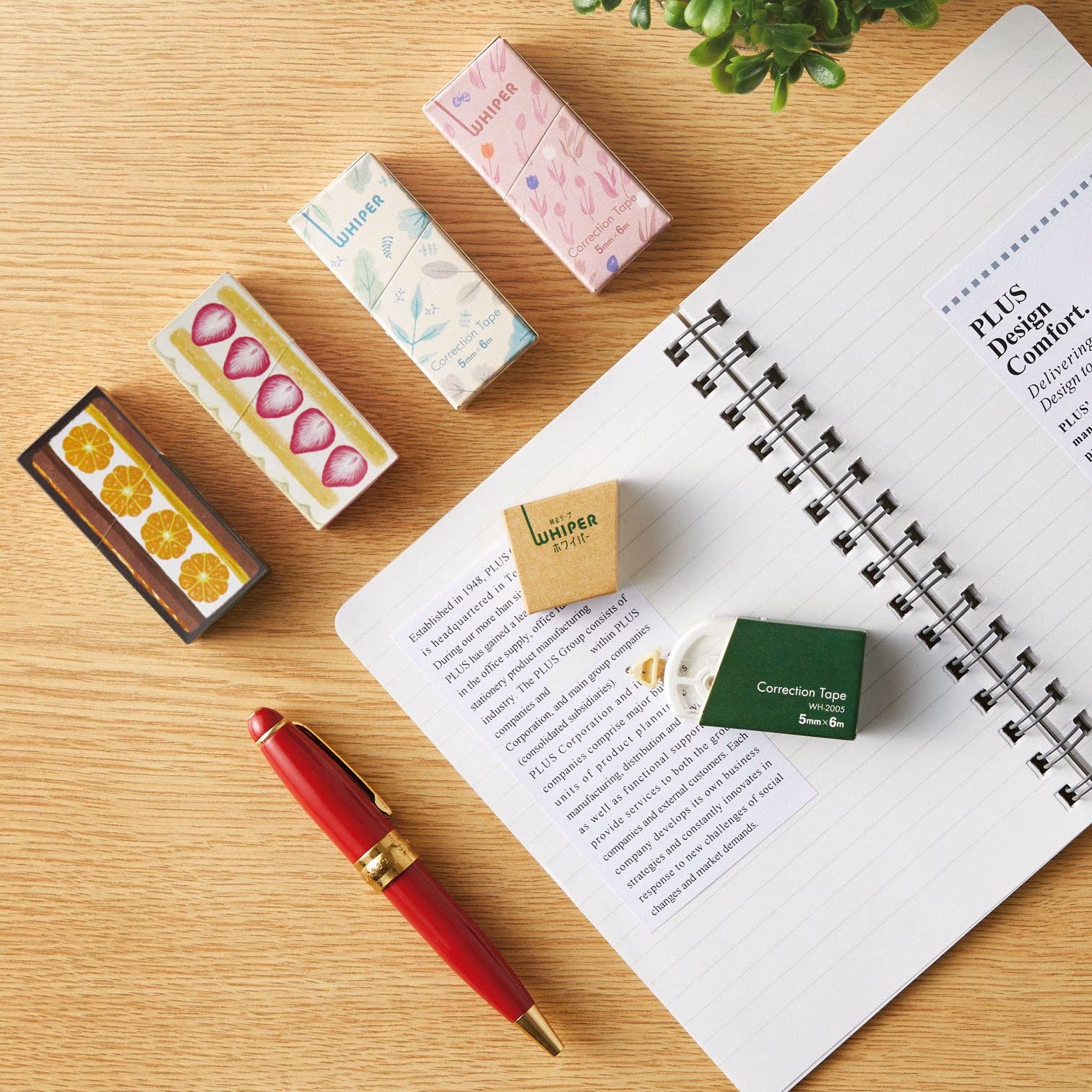 PLUS CORPORATION OF AMERICA - Wholesale Washi Tape - Eco-Friendly Correction Tape9