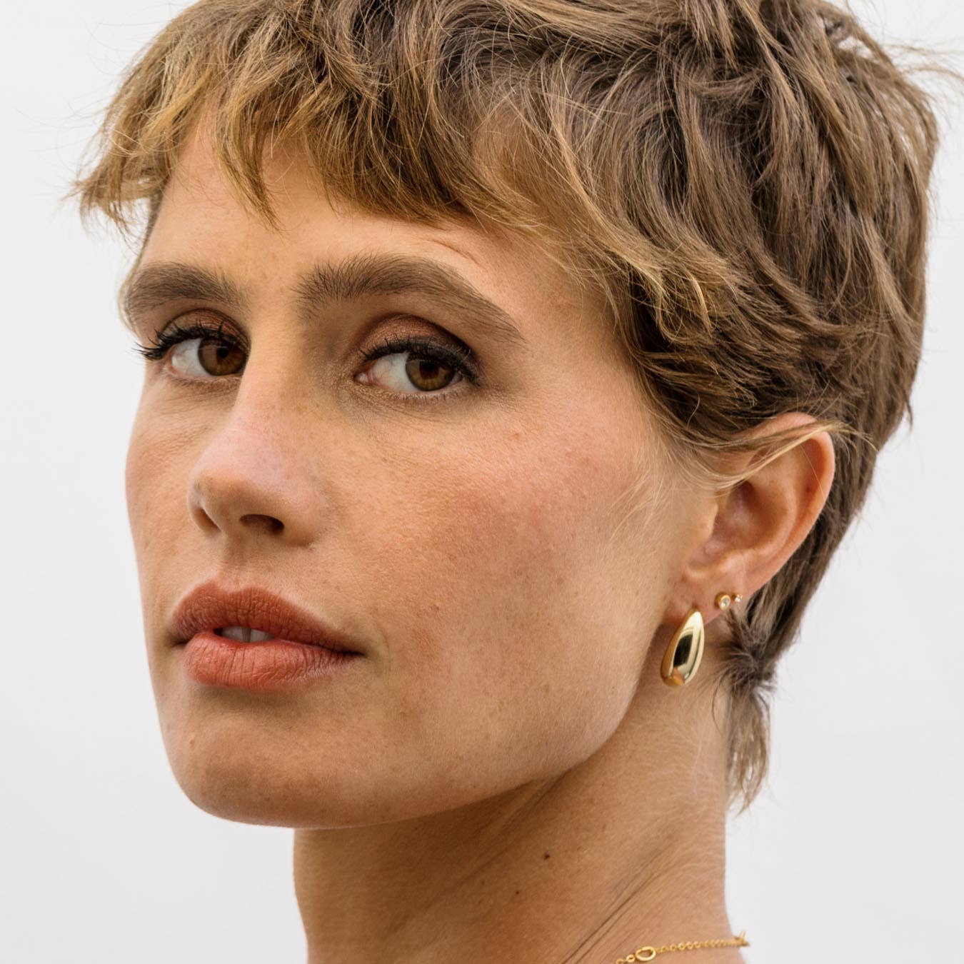 Amano Studio - Wholesale Stud/Post Earrings - Raindrop Stud Earrings1