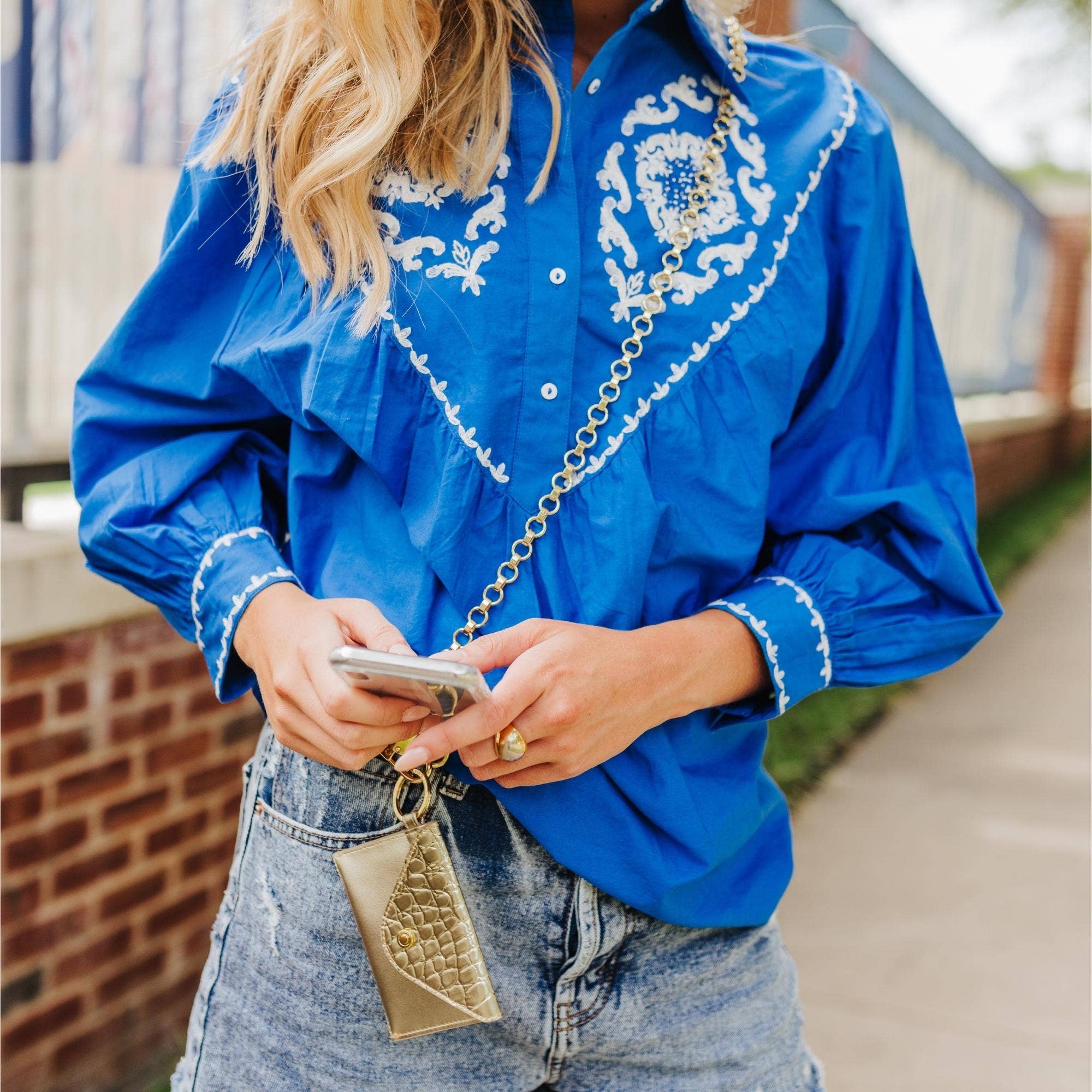 Oventure - Wholesale Phonecase Strap - Phone Crossbody - Gold Crossbody Chain by Oventure8