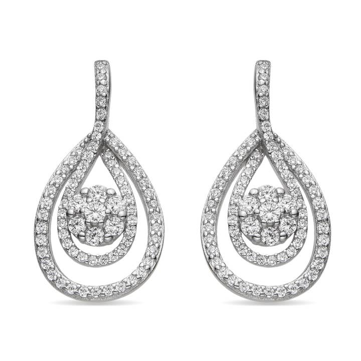 Luxenter Isloth Örhängen i 925 Sterling Silver för wholesale av Luxenter