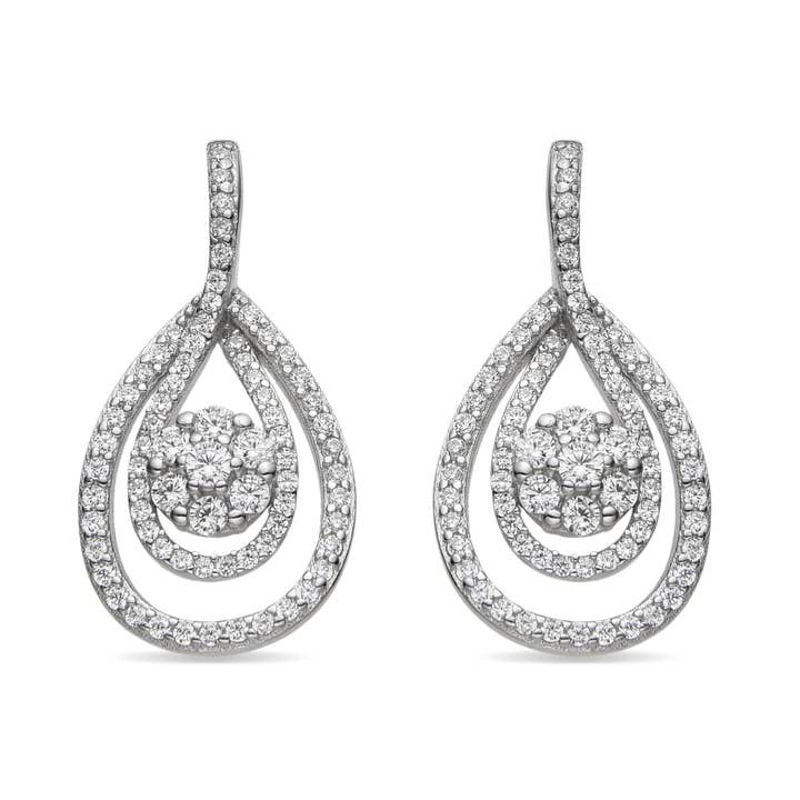 Luxenter Isloth øreringe i 925 sterlingsølv for engroshandel hos Luxenter