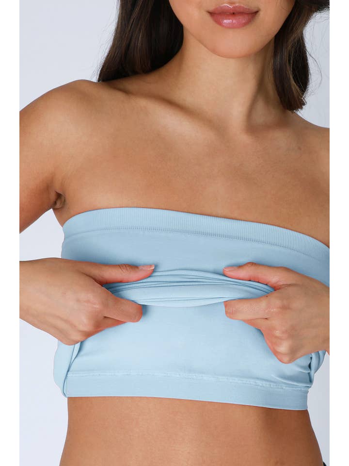 NIKIBIKI - Vendita all'ingrosso Bralette - Donna - NS8418 - Top a Tubo a Due Strati14