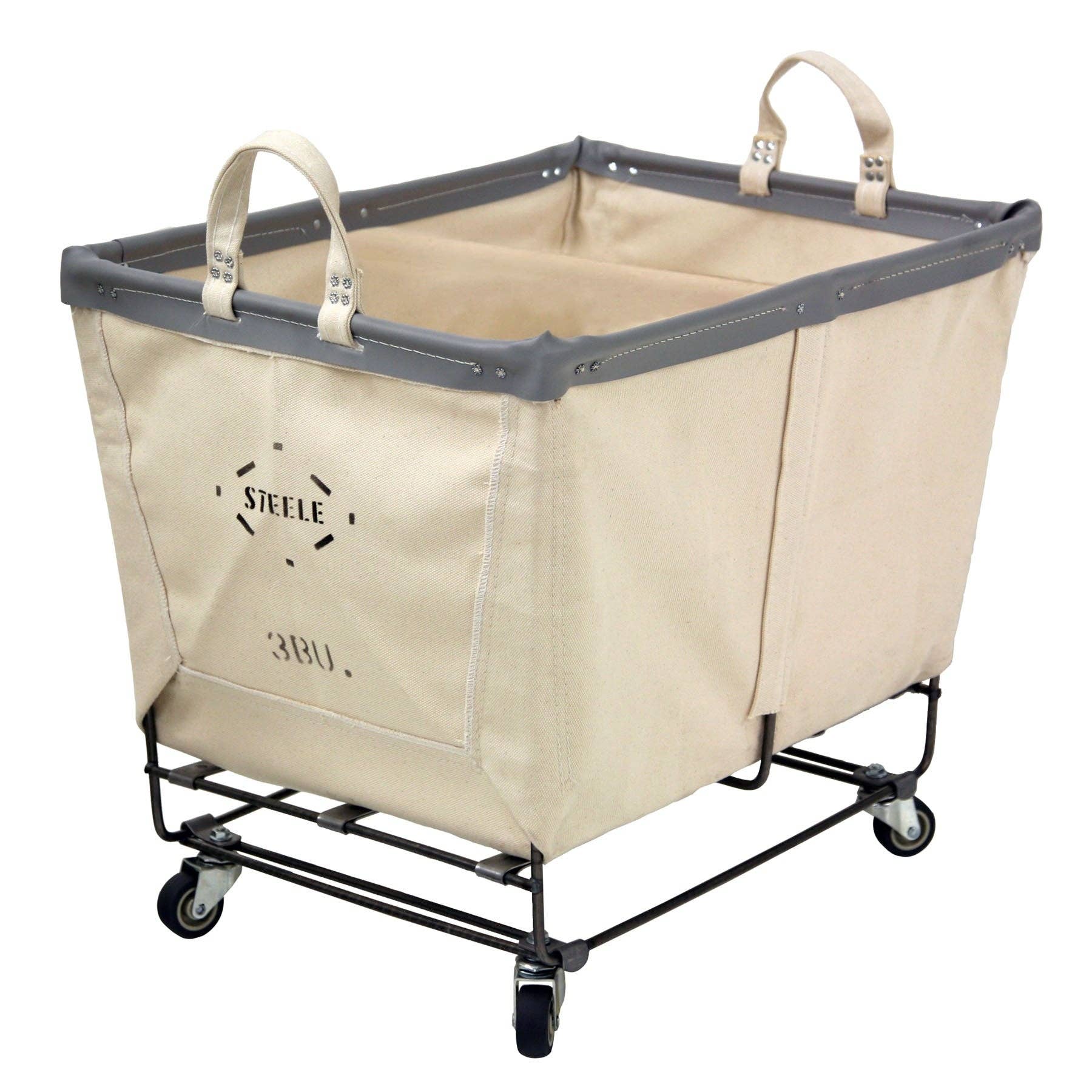 Steele Canvas Basket Corp. - Wholesale Laundry Basket - Canvas Small Truck - 3 Bu7