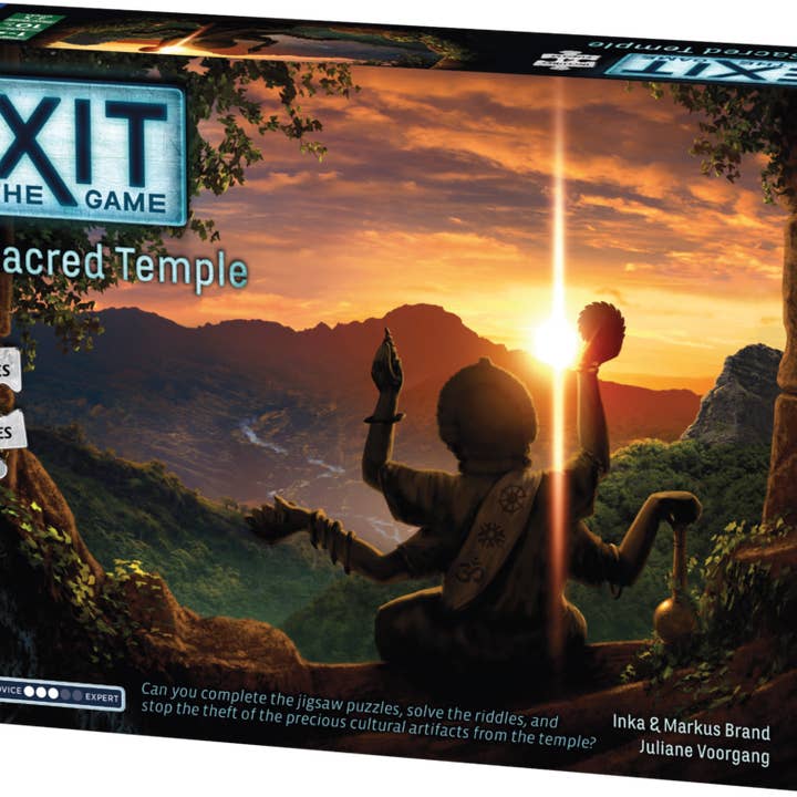 Thames & Kosmos UK LP – wholesale Brädspel – EXIT Det heliga templet (med pussel) Escape Room Brädspel