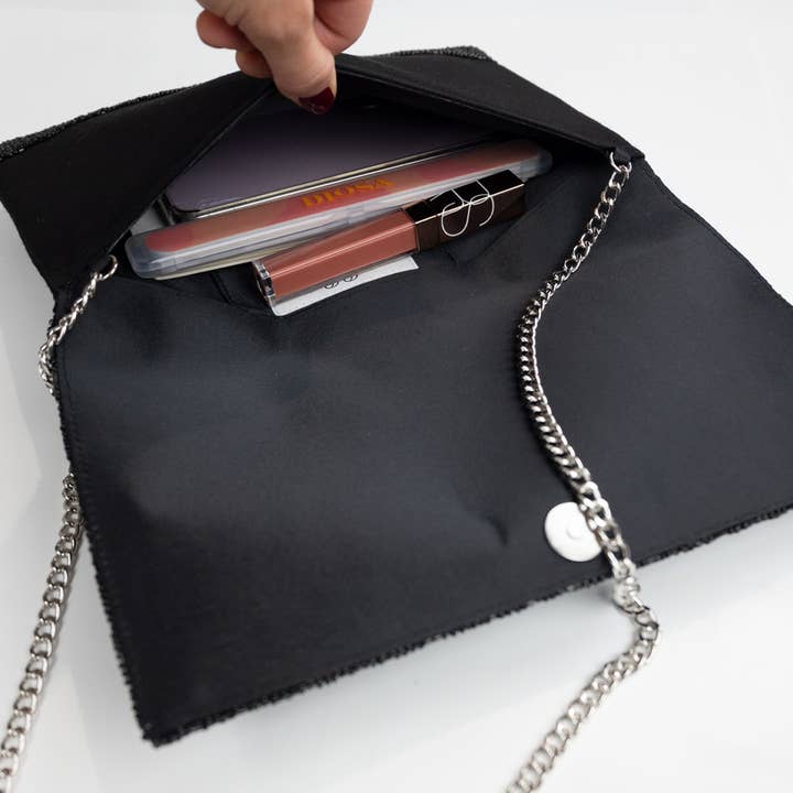 GiftsbyPR - Vendita all'ingrosso Pochette - Donna - Borsa Bachelorette, borsa Till Death, borsa Bride con perline2