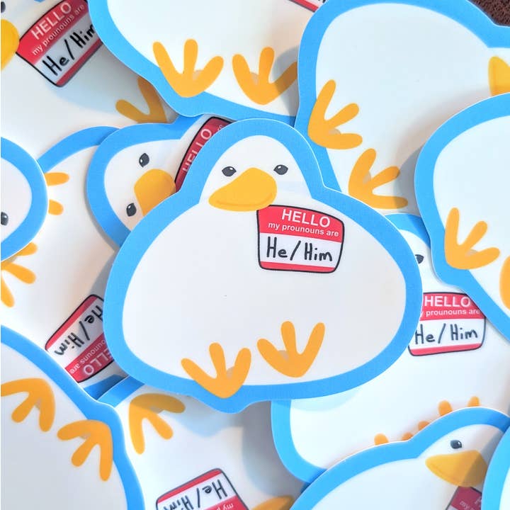 NMC Design Studio - Wholesale Sticker - Pronoun Stickers4