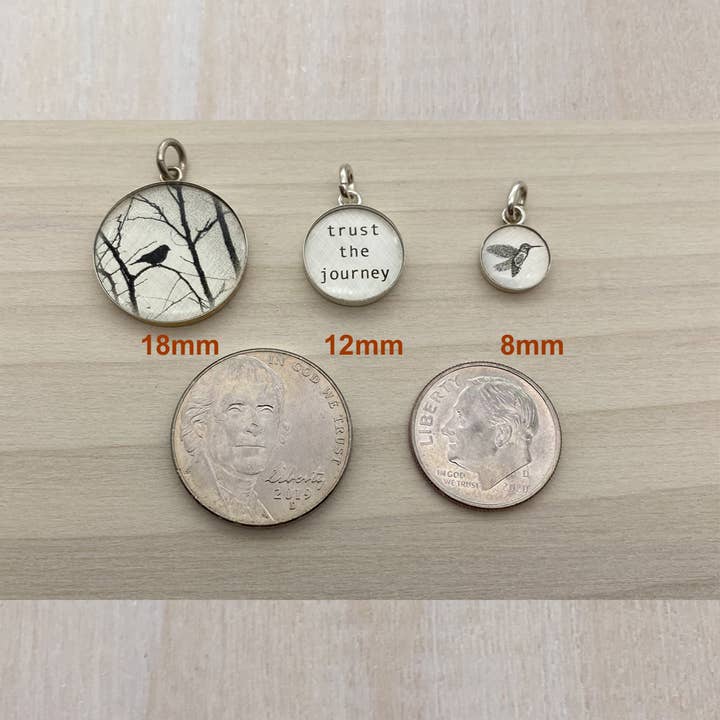 Everyday Artifact - Wholesale Pendant/Charm Necklace - nevertheless she persisted