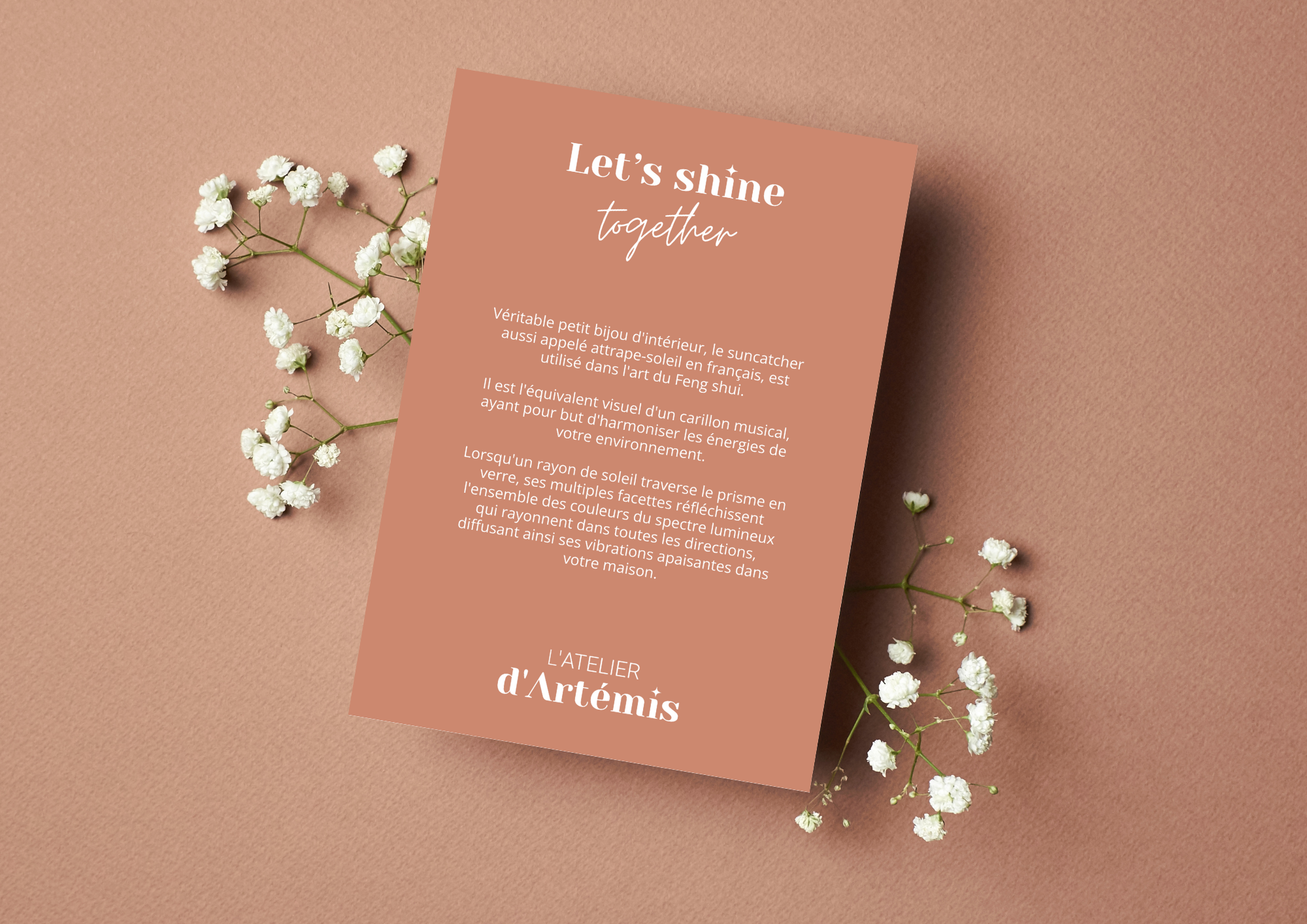 L'Atelier d'Artémis - Wholesale Suncatcher - Suncatcher AURA3