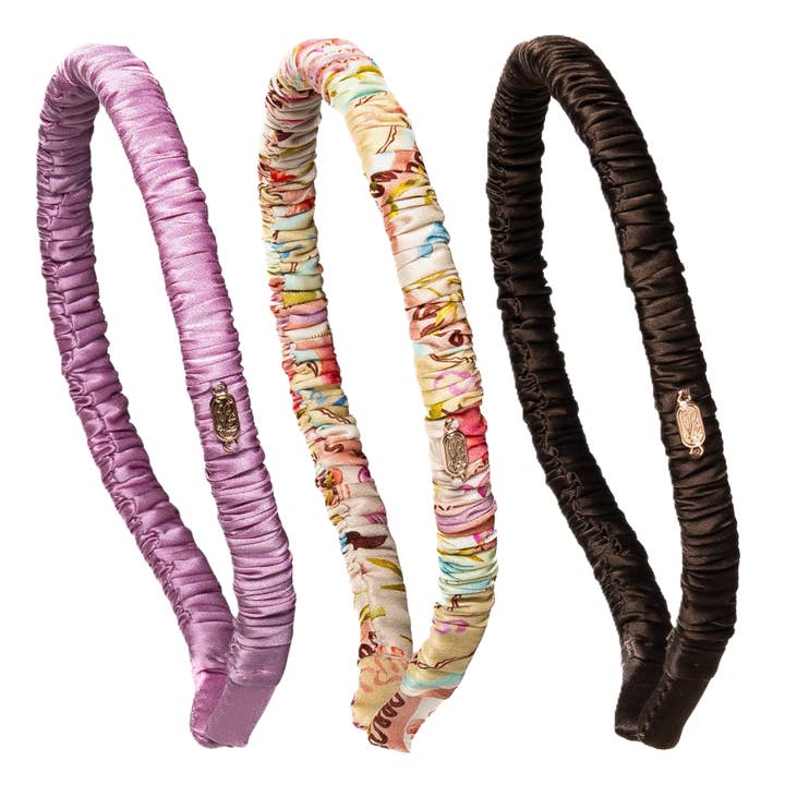Curls Everywhere Comfort Curve Silk Headband Set for wholesale by Curlfriend Collective