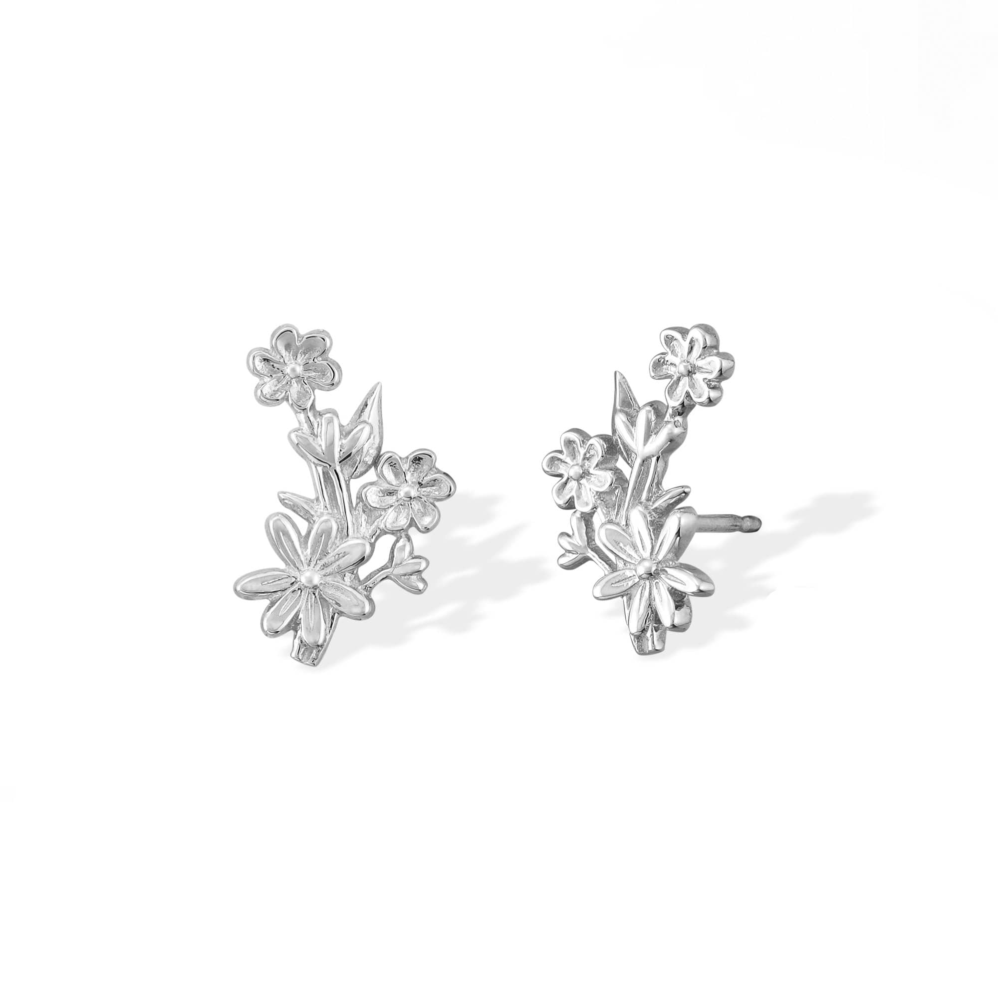 Boma Jewelry - Wholesale Stud/Post Earrings - Flower Bouquet Studs (EDA 9144)