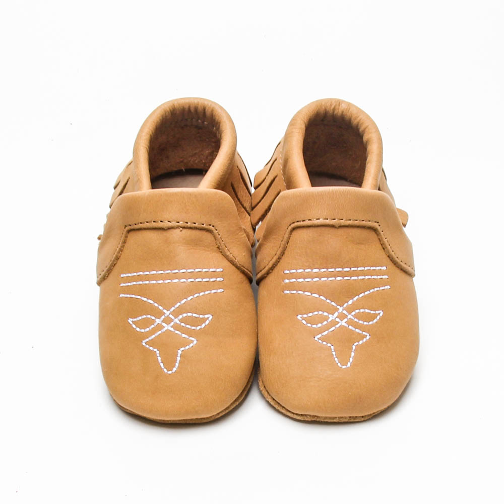 Ranch Raised ® - Wholesale Booties - Baby - Boot Mocc-Smooth Brown Leather2