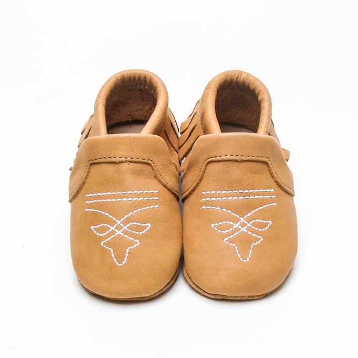 Ranch Raised ® - Wholesale Booties - Baby - Boot Mocc-Smooth Brown Leather2