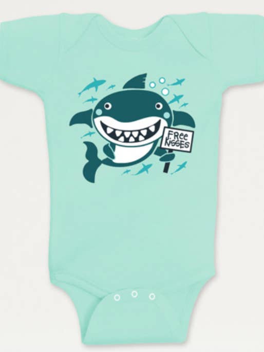 Free Kisses Shark for wholesale by Crossroads Designs