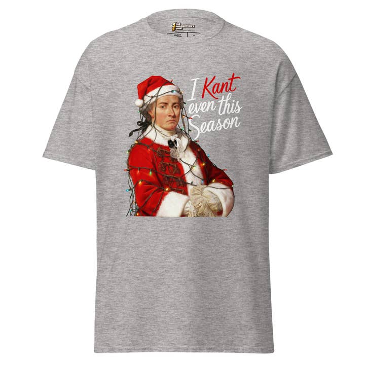 The Philosopher's Shirt - Wholesale T-Shirt (Graphic) - Unisex - I Kant even this Season - Unisex Classic T-Shirt5