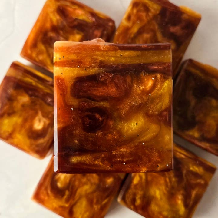 Pretty Soap Co. - Wholesale Bar Soap - Bourbon & Buckshot Handcrafted Soap, Warm Masculine Scent