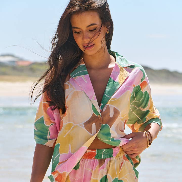 TALLULAH PRINT MYRA SHORTS for wholesale by Jaase