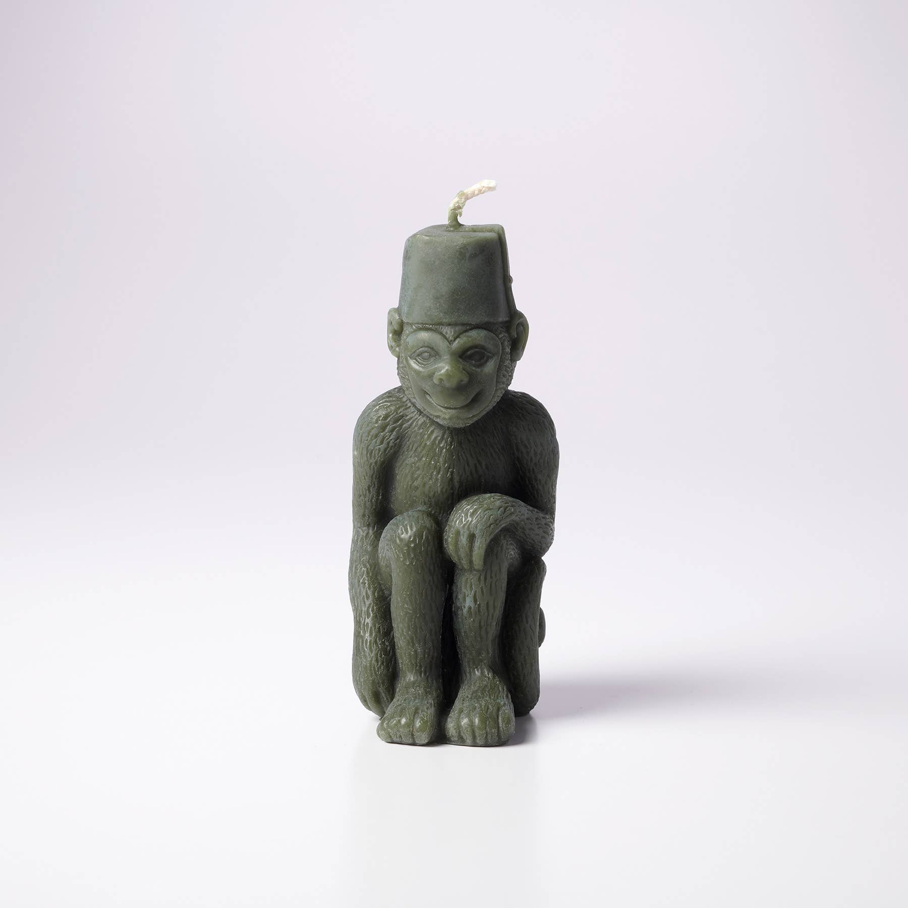 Greentree Home Candle - Wholesale Novelty Candle - Monkey with a Fez Beeswax Candle2