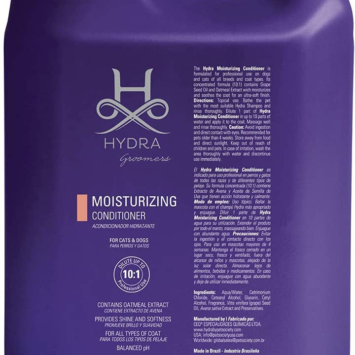 Hydra by Pet Society - Wholesale Pet Bath Tub - Cat/Dog - Hydra Professional Moisturizing Conditioner7