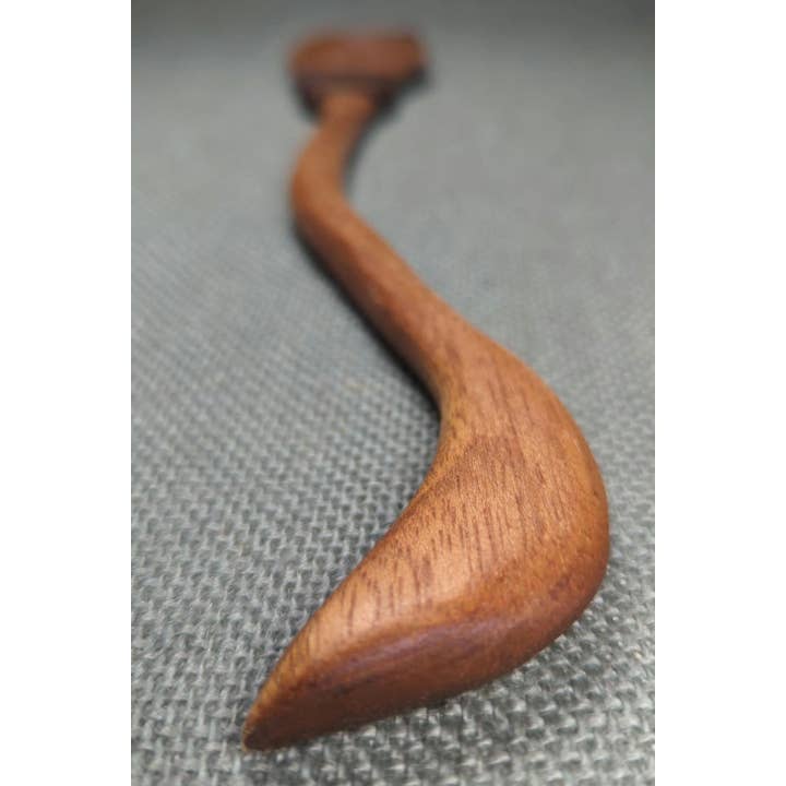 Chaos Woods - Wholesale Kitchen Spoon - Witch Broom Spoon - Hand carved Mahogany wood for cooking11