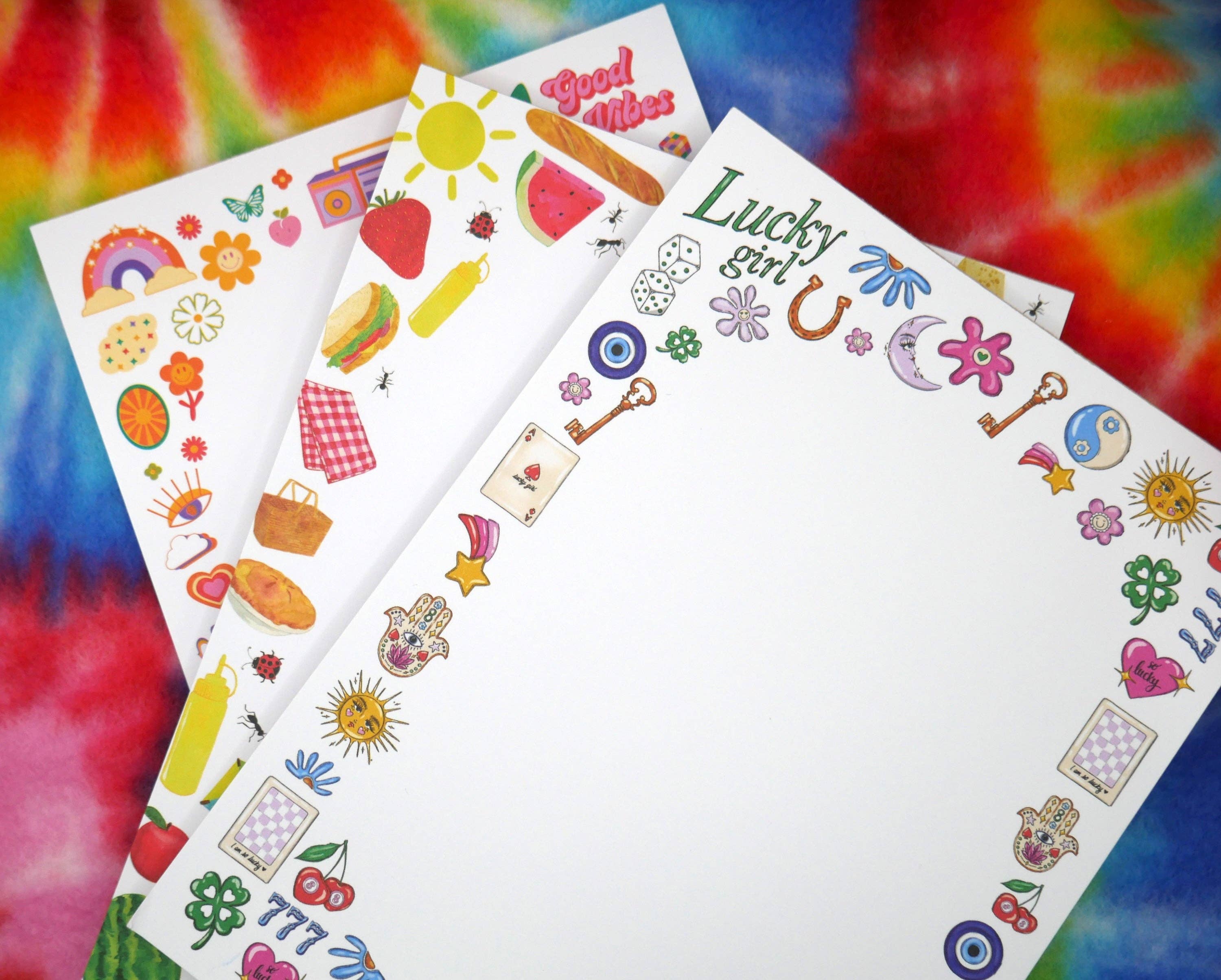 Why Begin – wholesale Notepad – Retro, Funky, 70s & 90s 5x7" Nostalgia Notepad5