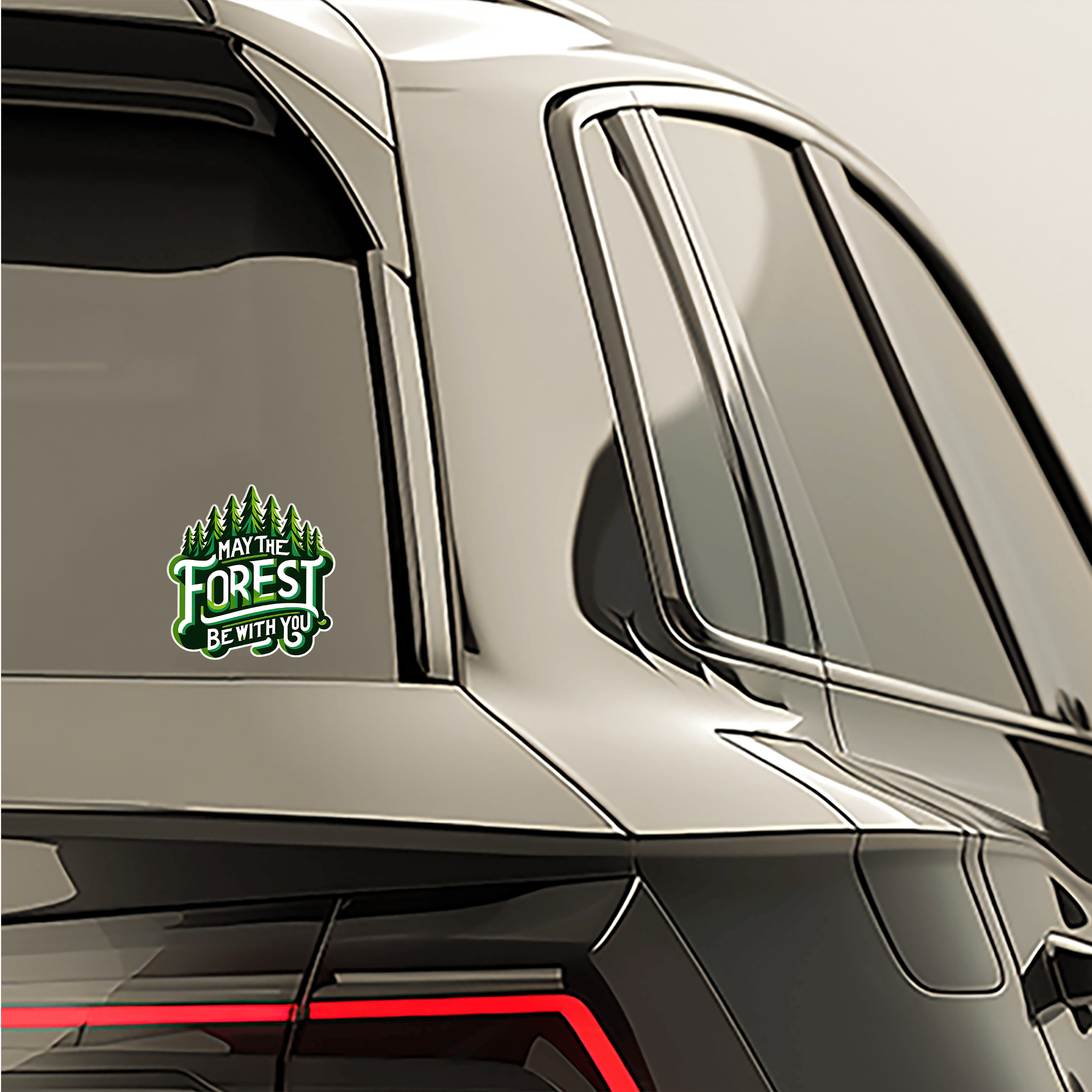 Sticker Atlas – wholesale Sticker – Forest Be With You Sticker5