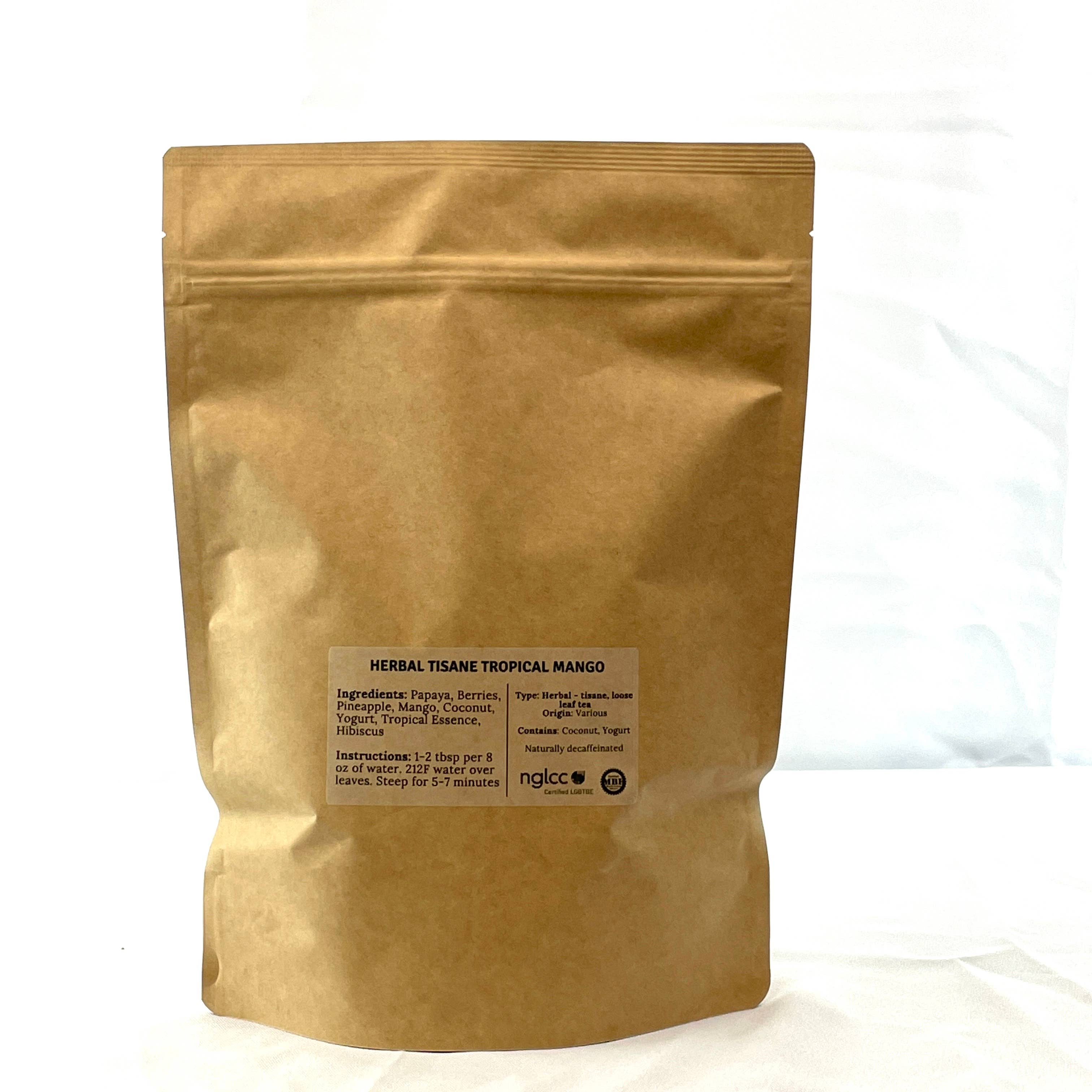 Kikos Coffee & Tea - Wholesale Loose Tea - Tisane Herbal Tropical Mango  - 1 lb2