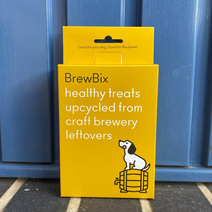 BrewBix - Wholesale Pet Biscuit - Dog - 100g BrewBix Peanut Butter Dog Biscuit Box incl sample bag