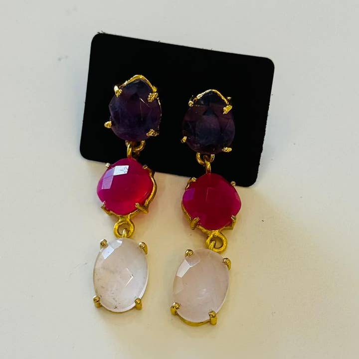 Boucles d'oreilles Freya Statement pour la vente par Gemajesty Jewellery