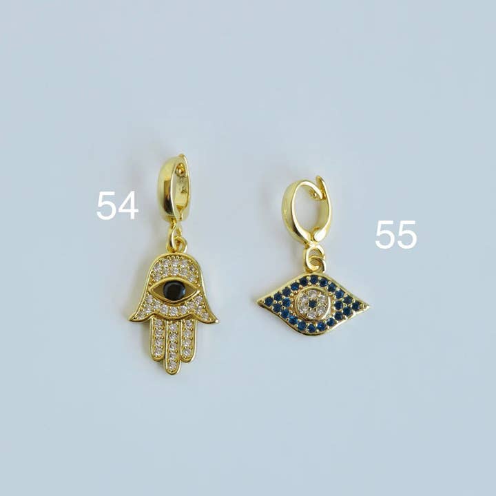 Curated By Suarez - Wholesale Individual Charm/Pendant - Symbolic Clip Charm - Charms with Hinged Clasp6