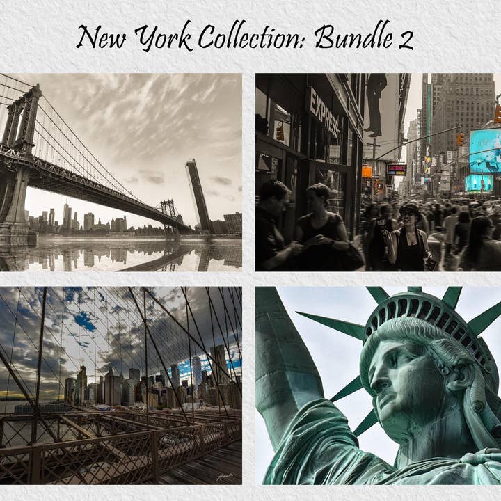 4 st Författare utskriftsduk/plexi Tillverkad i Italien NEW YORK Coll2 för wholesale av Andrea Risi Fine Art Photography