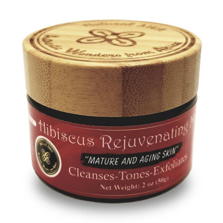 HIBISCUS REJUVENATING MASK for wholesale by Natural AWA (Authentic Wonders from Africa)