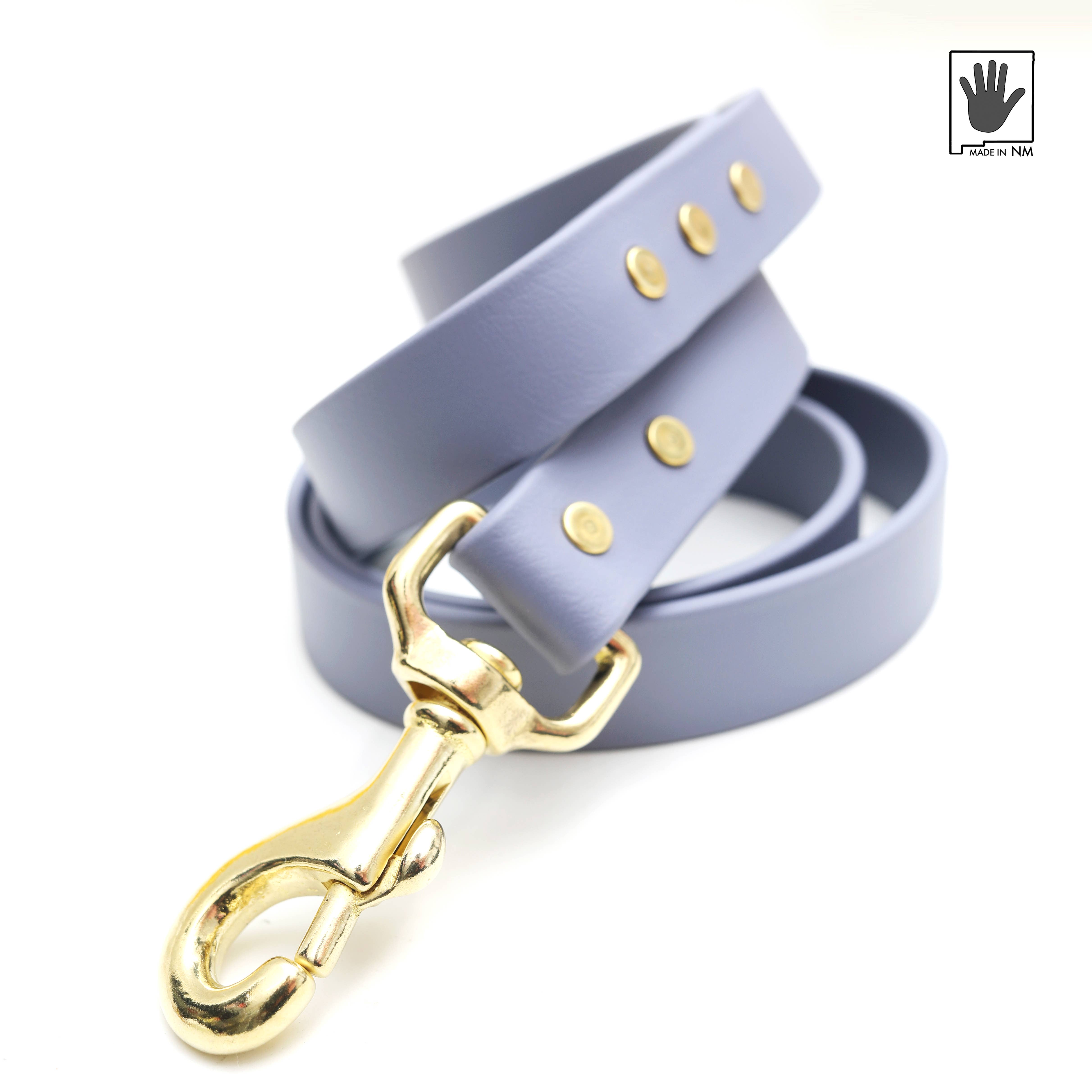 Mimi Green - Vente Laisse – chien - Laisse pour chien imperméable en cuir synthétique haute désert colorée5