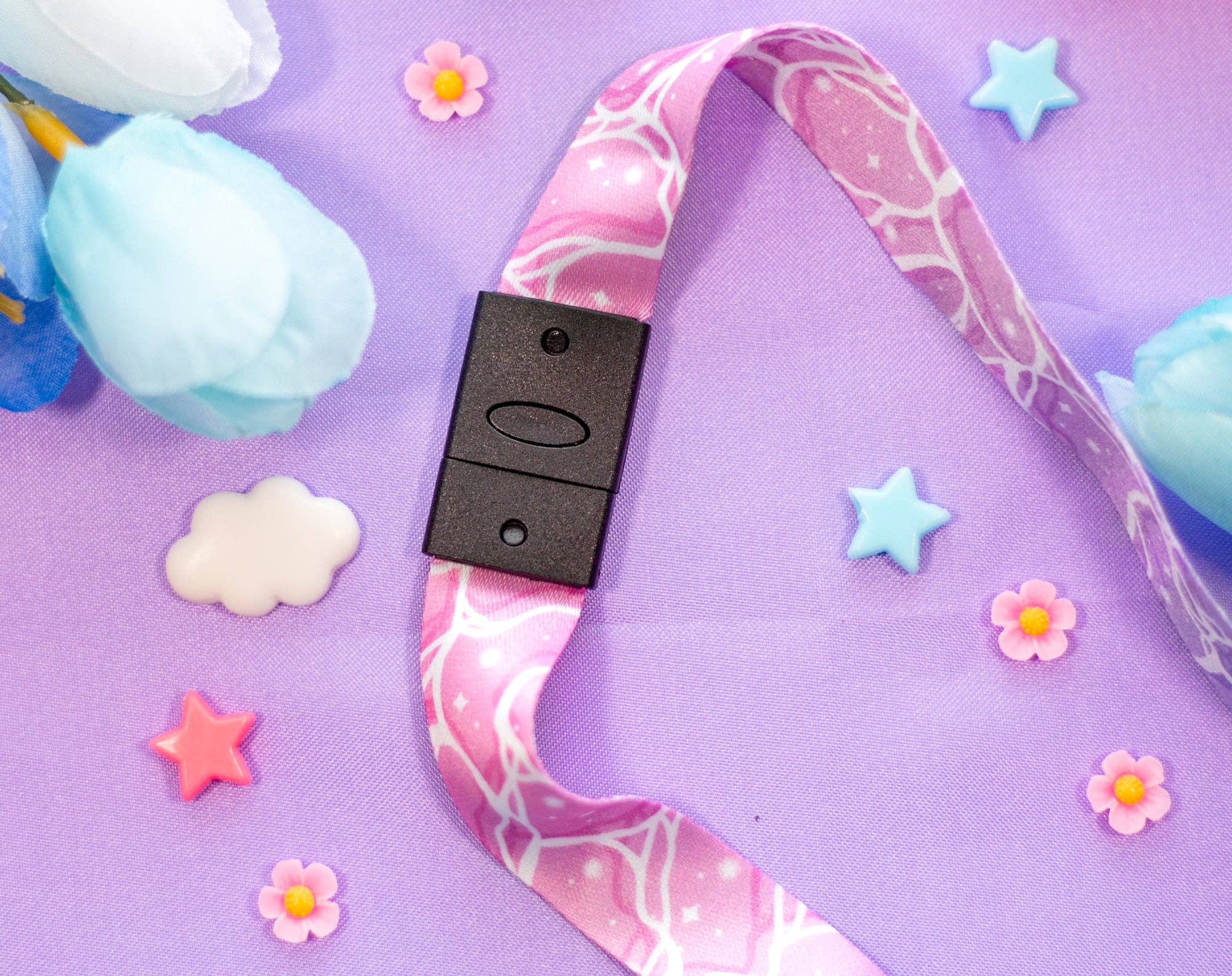 Unicorn Eclipse - Wholesale Lanyard - Women's - Vaporwave Water Lanyard4