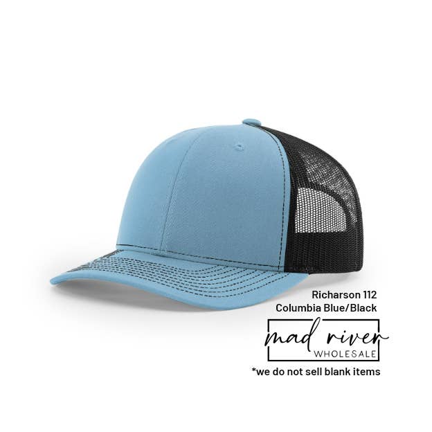 Mad River – Engroshandel Trucker hat - Unisex – Lædertræ Patch Hat med Tilpasset Tekst - R112 Trucker14