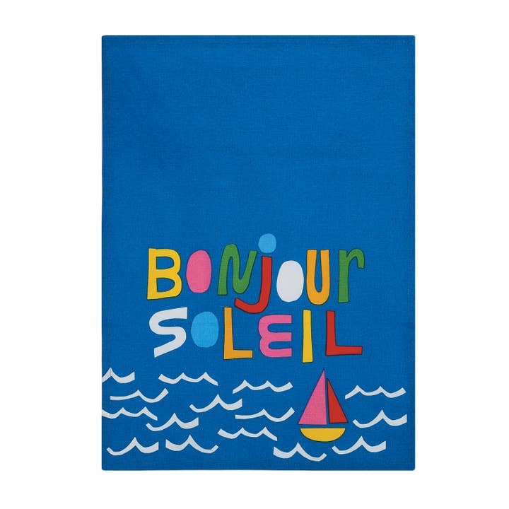 Bonjour Kitchen Towel - Ampersand for wholesale by Peking Handicraft