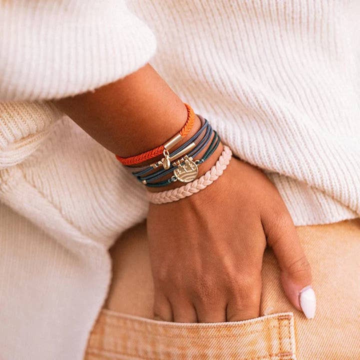 K'Lani hair tie bracelets - Wholesale Jewelry Set - Discover Hair Tie Bracelets